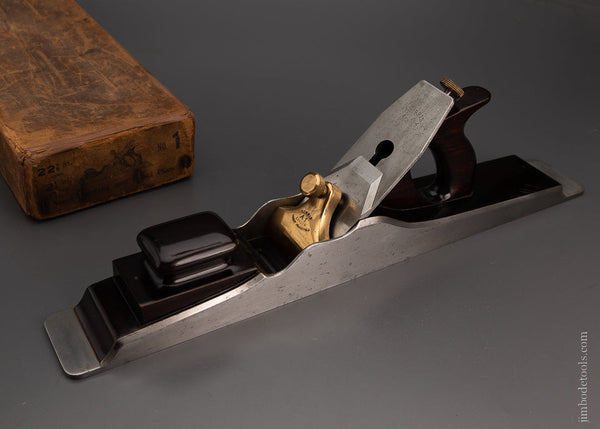 Incredible NORRIS No. A1 Jointer Plane Early Pre-War Mint in Box! 22 1/2 Inch - EXCELSIOR 105009