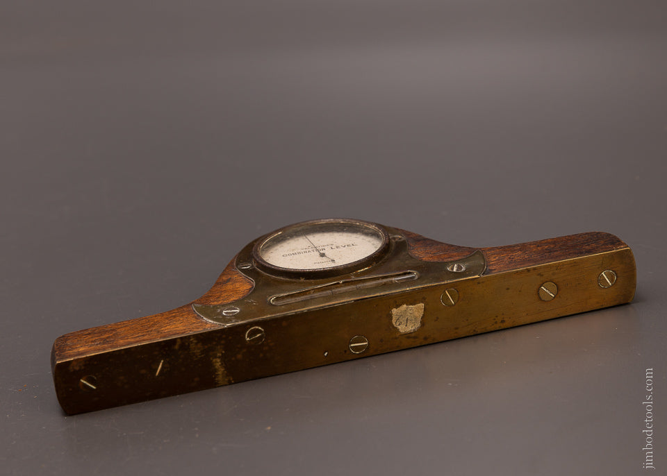 Rare VALENTINE’S PATENT Combination Level & Inclinometer - EXCELSIOR 106903