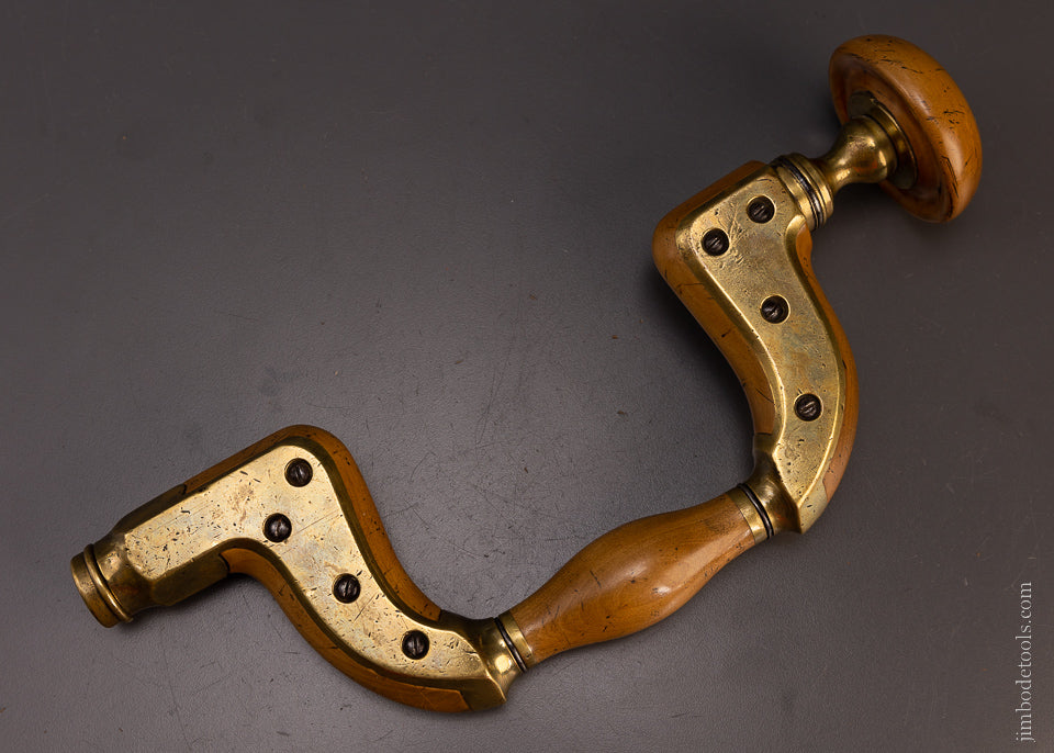 Incredible Solid Boxwood Ultimatum Bit Brace - EXCELSIOR 107754