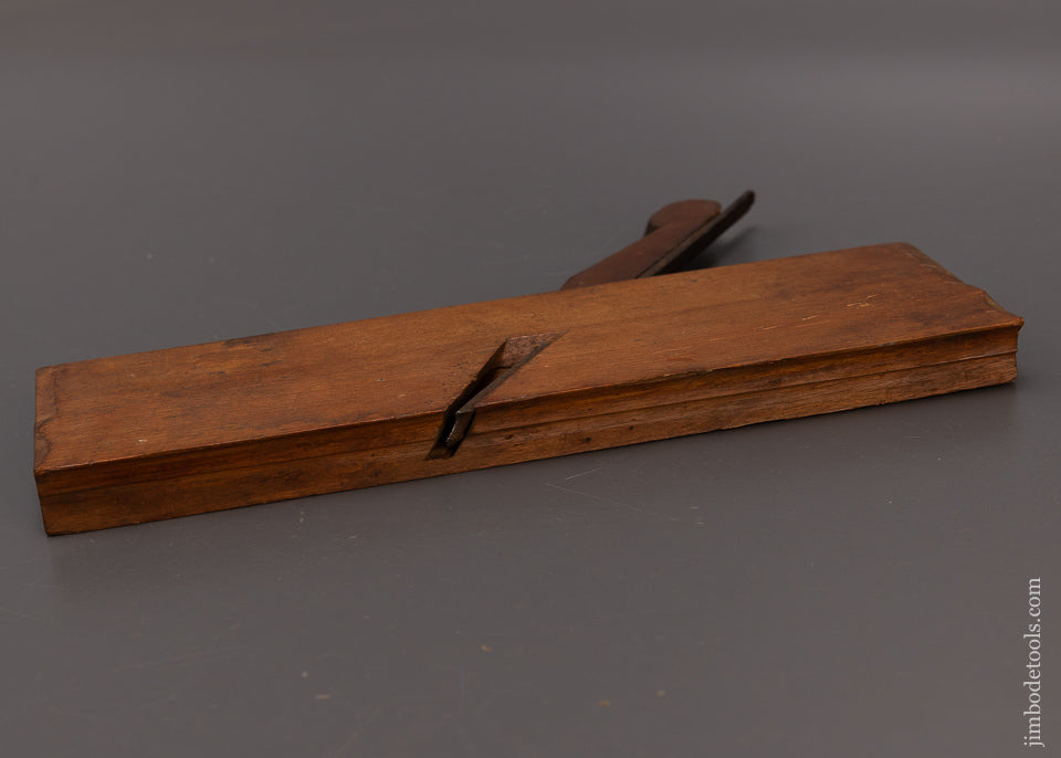 Near Mint H. WETHEREL IN NORTON 18th Century Yellow Birch Moulding Plane Ca. 1750-76— EXCELSIOR 108051