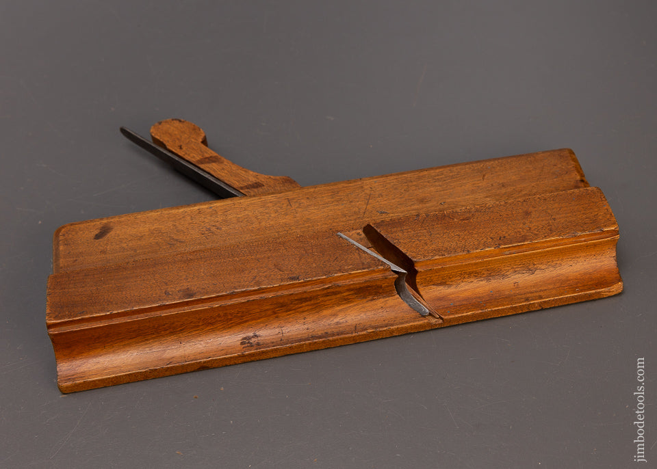 Extra Fine 4 STAR 18th Century 10 Inch Yellow Birch Moulding Plane by OLNEY - EXCELSIOR 110210 