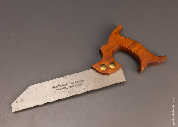 Mint Unused New Old Stock DISSTON Pattern Maker’s Saw - EXCELSIOR 111166