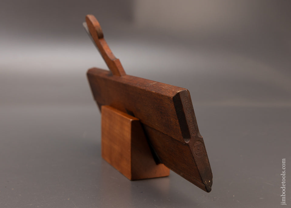 Rare 4 STAR Yellow Birch 18th Century Moulding Plane by I. BLOSFOM Extra Fine - EXCELSIOR 111184