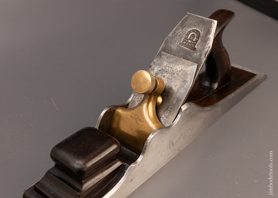 Fantastic SPIERS AYR 17. 1/2 Inch Dovetailed Rosewood Infill Jointer Plane - EXCELSIOR 111185