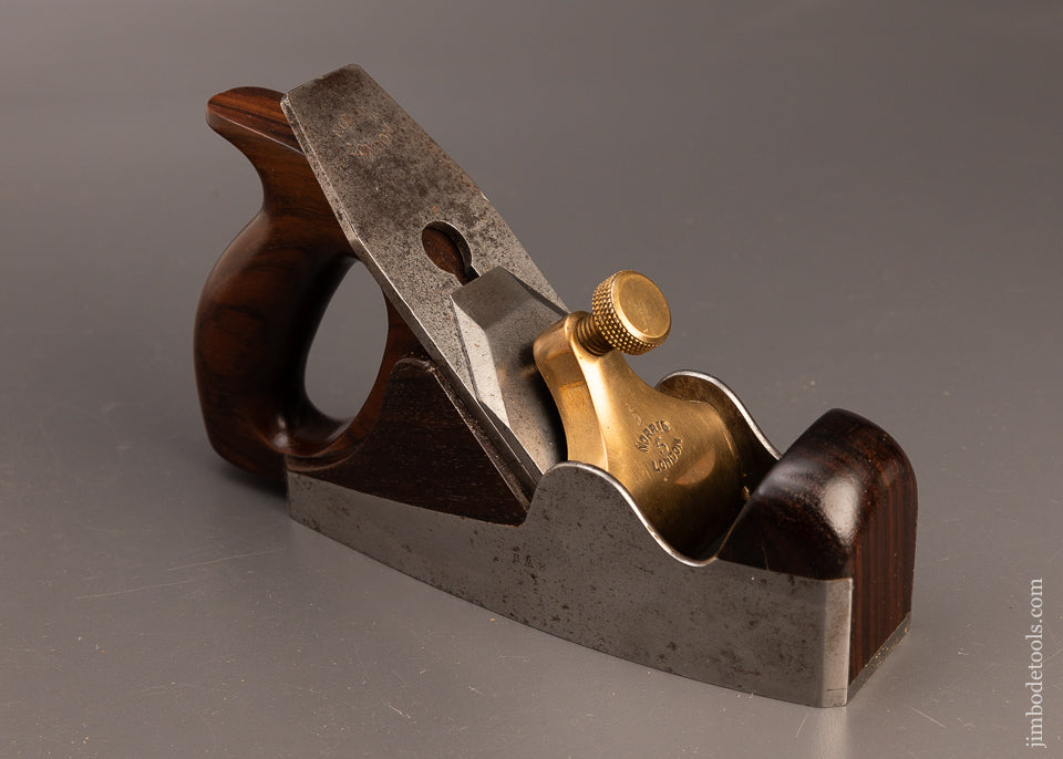 Pre-War NORRIS No. 5 Dovetailed Rosewood Infill Smooth Plane Fine - EXCELSIOR 111205