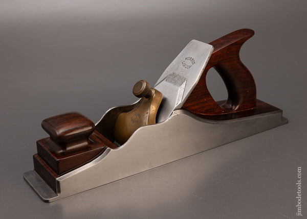 Premium Pre-War NORRIS No. 1 Dovetailed Rosewood Infill Bench Plane - EXCELSIOR 111218
