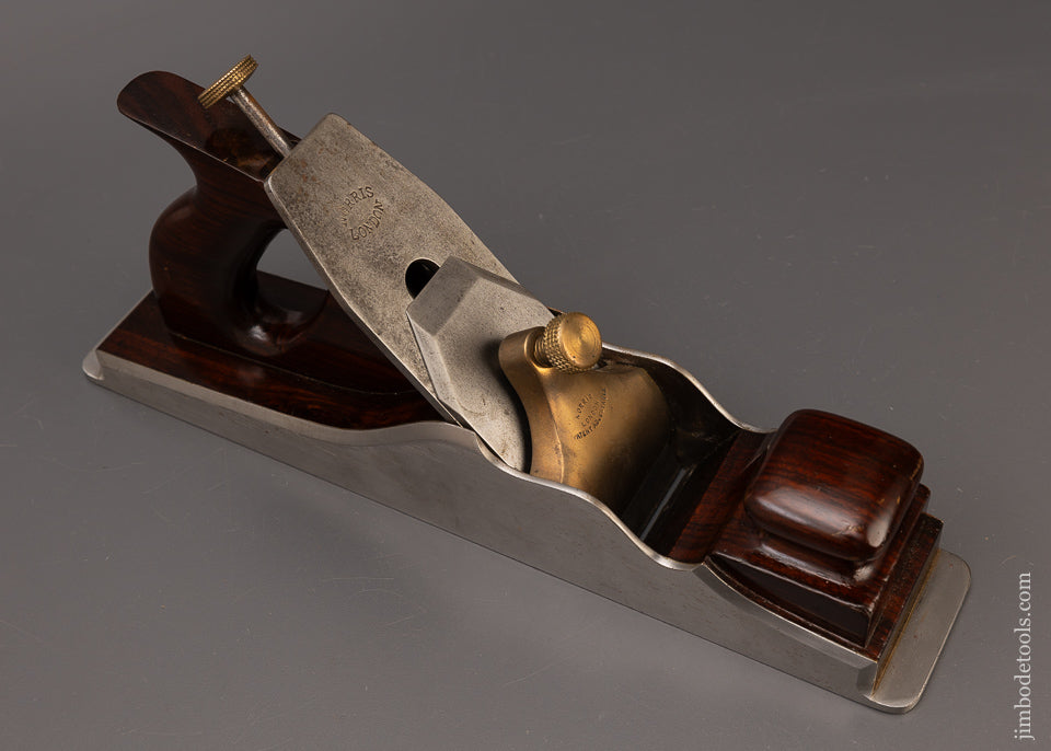 Extra Spectacular Pre-War NORRIS No. A1 Dovetailed Rosewood Infill Bench Plane - EXCELSIOR 111234