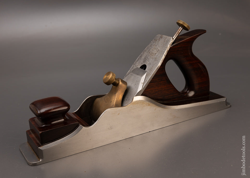 Extra Spectacular Pre-War NORRIS No. A1 Dovetailed Rosewood Infill Bench Plane - EXCELSIOR 111234