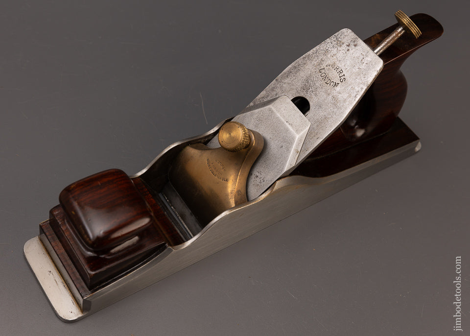 Extra Spectacular Pre-War NORRIS No. A1 Dovetailed Rosewood Infill Bench Plane - EXCELSIOR 111234