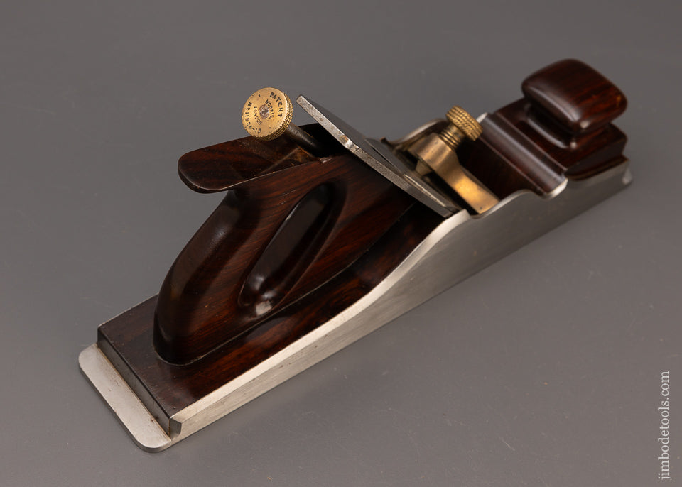 Extra Spectacular Pre-War NORRIS No. A1 Dovetailed Rosewood Infill Bench Plane - EXCELSIOR 111234