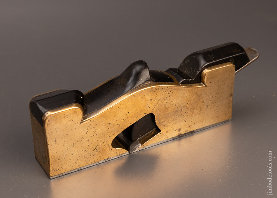 Sweet J. BUCK LONDON IMPROVED Gunmetal & Ebony Low Angle Shoulder Plane - EXCELSIOR 111250