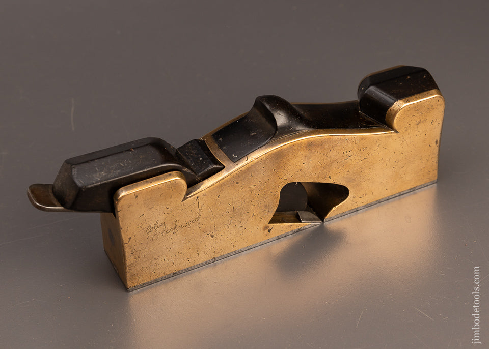 Sweet J. BUCK LONDON IMPROVED Gunmetal & Ebony Low Angle Shoulder Plane - EXCELSIOR 111250