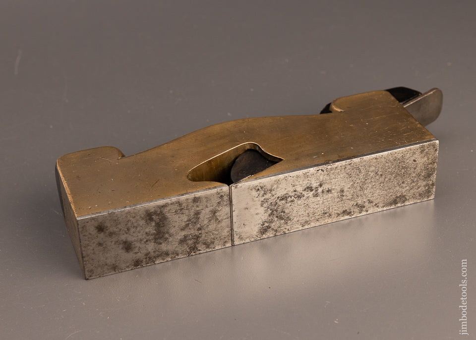 Sweet J. BUCK LONDON IMPROVED Gunmetal & Ebony Low Angle Shoulder Plane - EXCELSIOR 111250