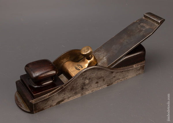 Fabulous & Rare NORRIS No. 11 Miter Plane Dovetailed Rosewood Infill - EXCELSIOR 111255