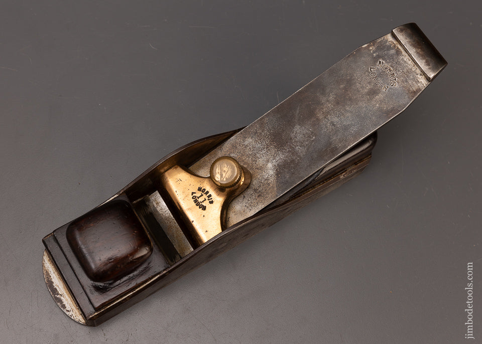 Fabulous & Rare NORRIS No. 11 Miter Plane Dovetailed Rosewood Infill - EXCELSIOR 111255