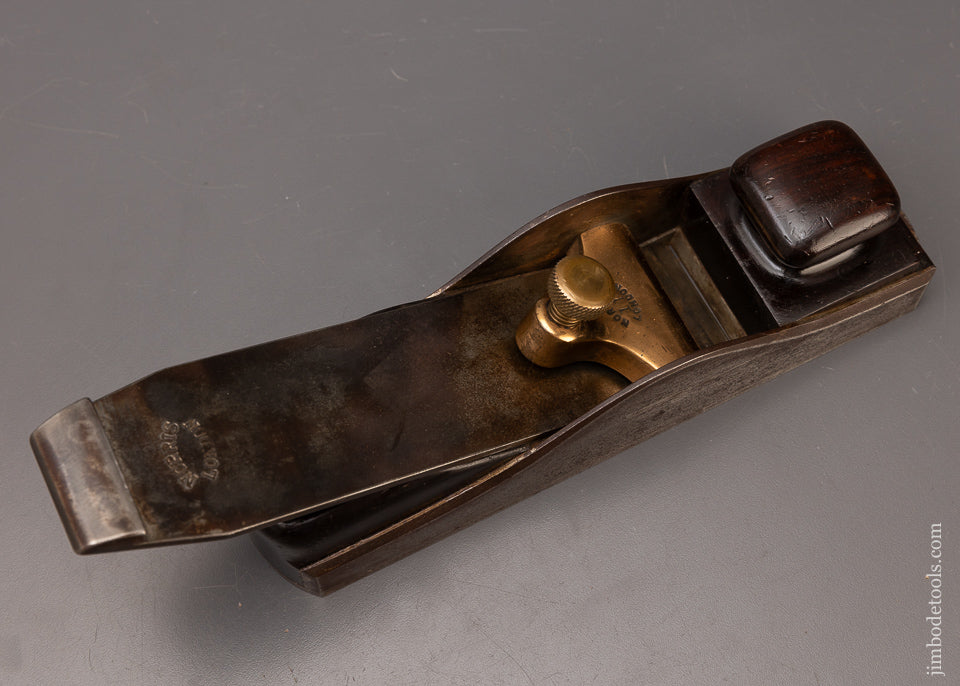 Fabulous & Rare NORRIS No. 11 Miter Plane Dovetailed Rosewood Infill - EXCELSIOR 111255