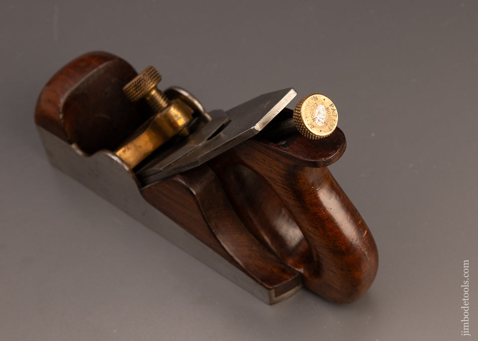 Early Pre-War NORRIS No. A6 Dovetailed Rosewood Infill Smooth Plane - EXCELSIOR 111266