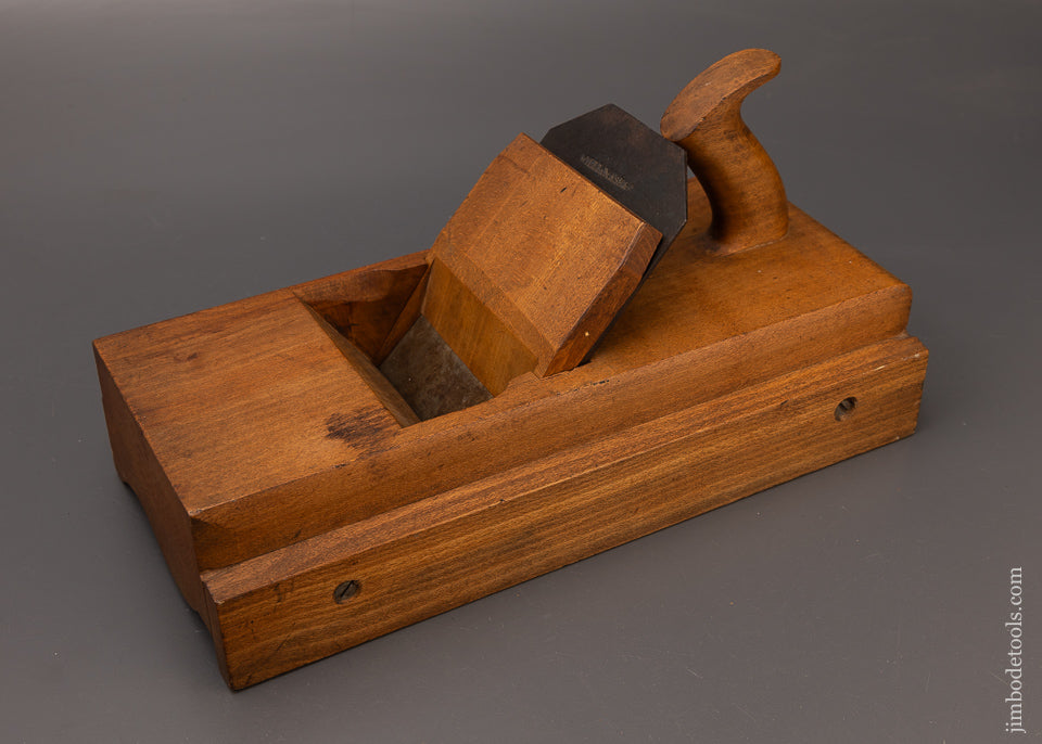 Mega Massive 6 5/8 Inch Wide Extra Fine Crown Moulding Plane by L. GARDNER BOSTON - EXCELSIOR 111271