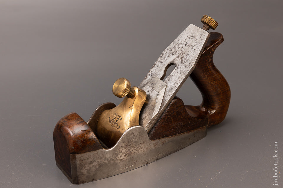 Fine Pre-War Dovetailed NORRIS No. A2 Rosewood Infill Smooth Plane - EXCELSIOR 111297