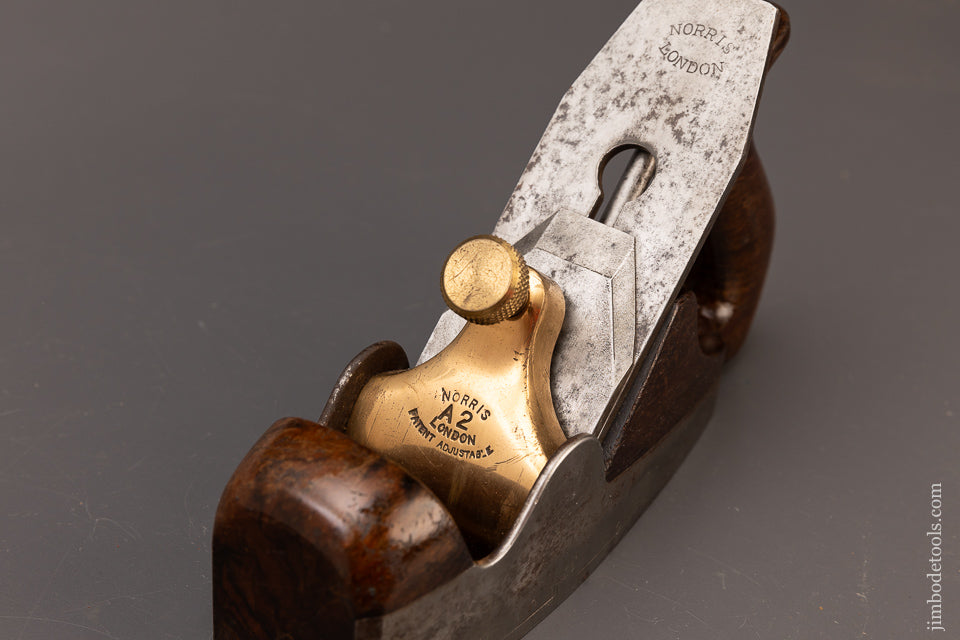 Fine Pre-War Dovetailed NORRIS No. A2 Rosewood Infill Smooth Plane - EXCELSIOR 111297
