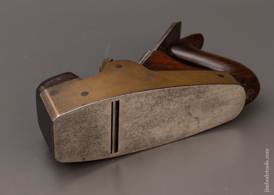 Rare & Fine NORRIS No. 17 Gunmetal Rosewood Infill Smooth Plane - EXCELSIOR 111299