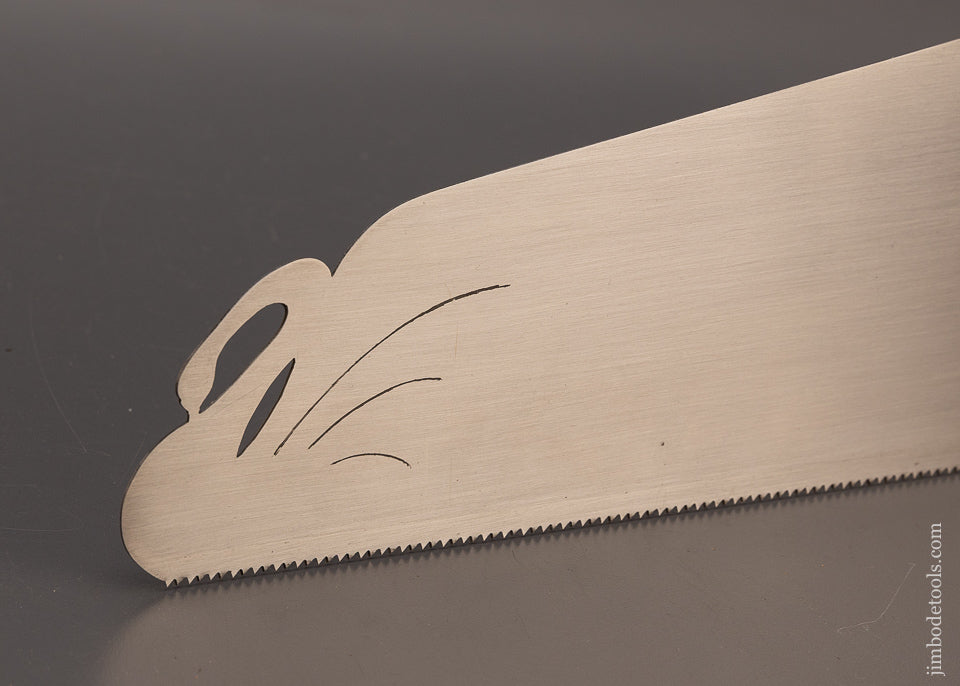 Spectacular Rosewood Handled Half Back Saw with Swan Nib by WAYNE ANDERSON - EXCELSIOR 111471