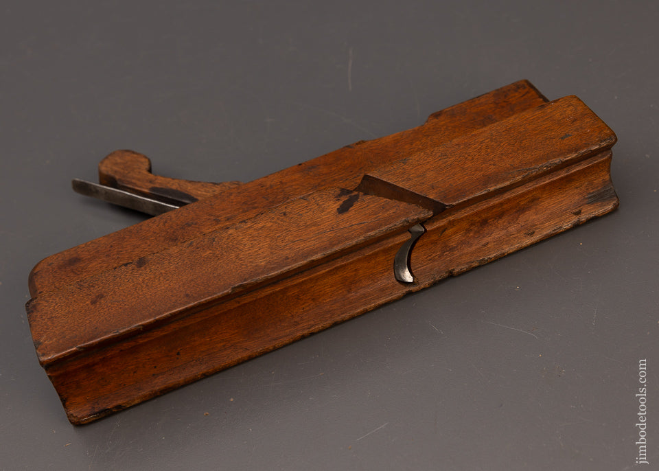 A. SMITH REHOBOTH 18th Century Yellow Bird Moulding Plane 10 Inches Long - EXCELSIOR 111680