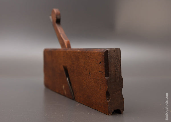 Fine A. SMITH REHOBOTH 4 STAR 18th Century Yellow Birch Moulding Plane - EXCELSIOR 111690