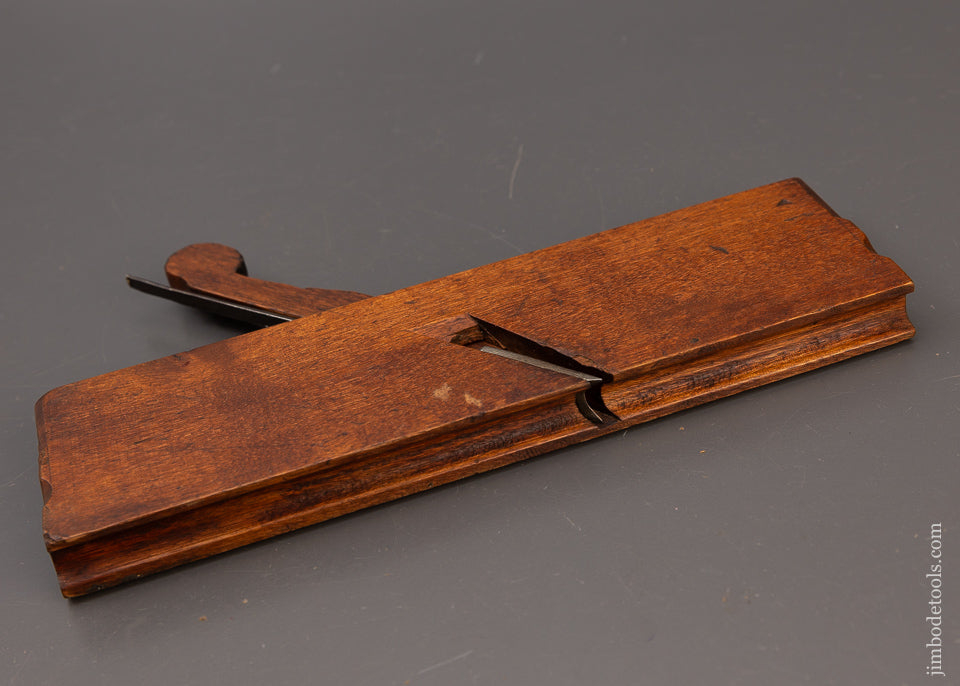 Fine A. SMITH REHOBOTH 4 STAR 18th Century Yellow Birch Moulding Plane - EXCELSIOR 111690
