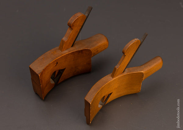 Astonishing Pair of Curved Moulding Planes by PRESTON - EXCELSIOR 111826