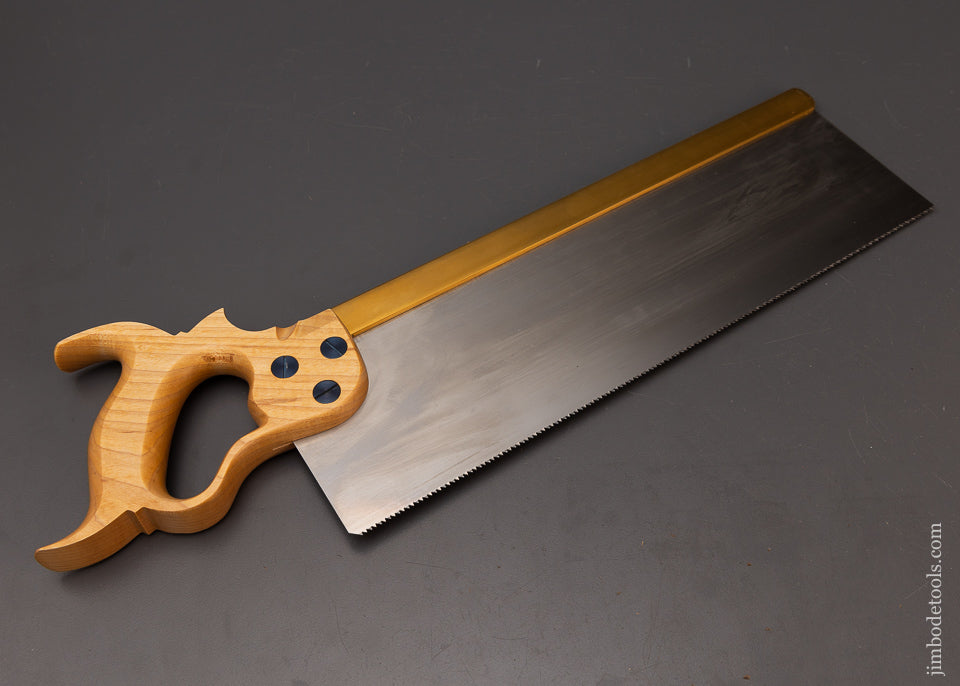 Premier BAD AXE TOOL WORKS 14 Inch Brass Back Carcass Saw Mint Unused - EXCELSIOR 111854