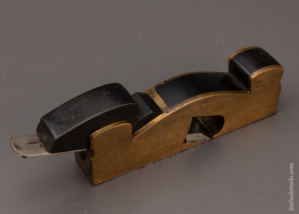 Sweet H. SLATER Gunmetal & Ebony Wide Shoulder Plane - EXCELSIOR 112072