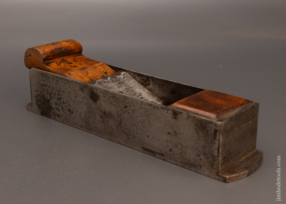 Stunning Massive 12 Inch Dovetailed Infill Miter Plane - EXCELSIOR 112628