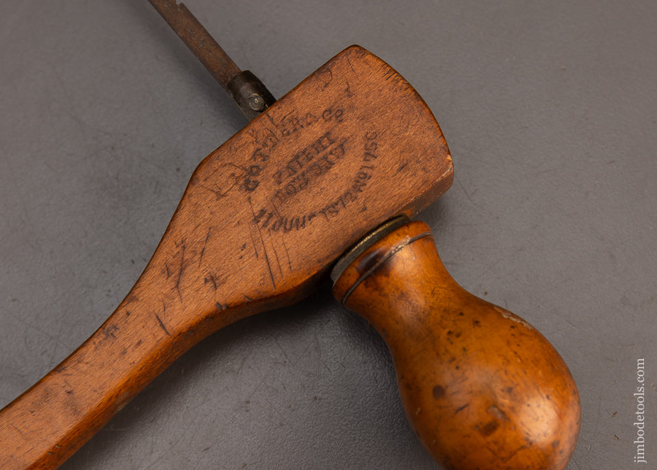 Rare COTTER PATENT Ca. 1872 Bow Saw - EXCELSIOR 113455