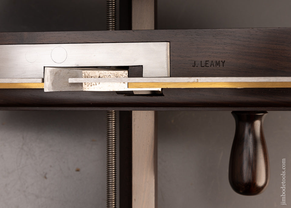 Gorgeous Z. J. M’MASTER One Arm Plow Plane in Solid Ebony by JAMES LEAMY - EXCELSIOR 114430