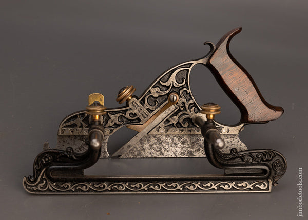 Very Rare Type 1B STANLEY MILLER’S PATENT No. 43 Plow Plane “THE HOOK” - EXCELSIOR 114609