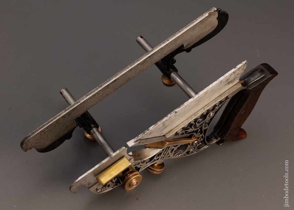 Very Rare Type 1B STANLEY MILLER’S PATENT No. 43 Plow Plane “THE HOOK” - EXCELSIOR 114609