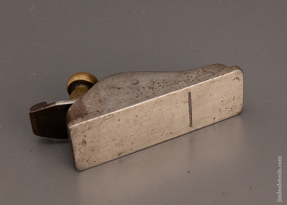 Rare SPIERS No. 9 (Signed BUCK) Dovetailed Steel Infill Thumb Plane - EXCELSIOR 114800