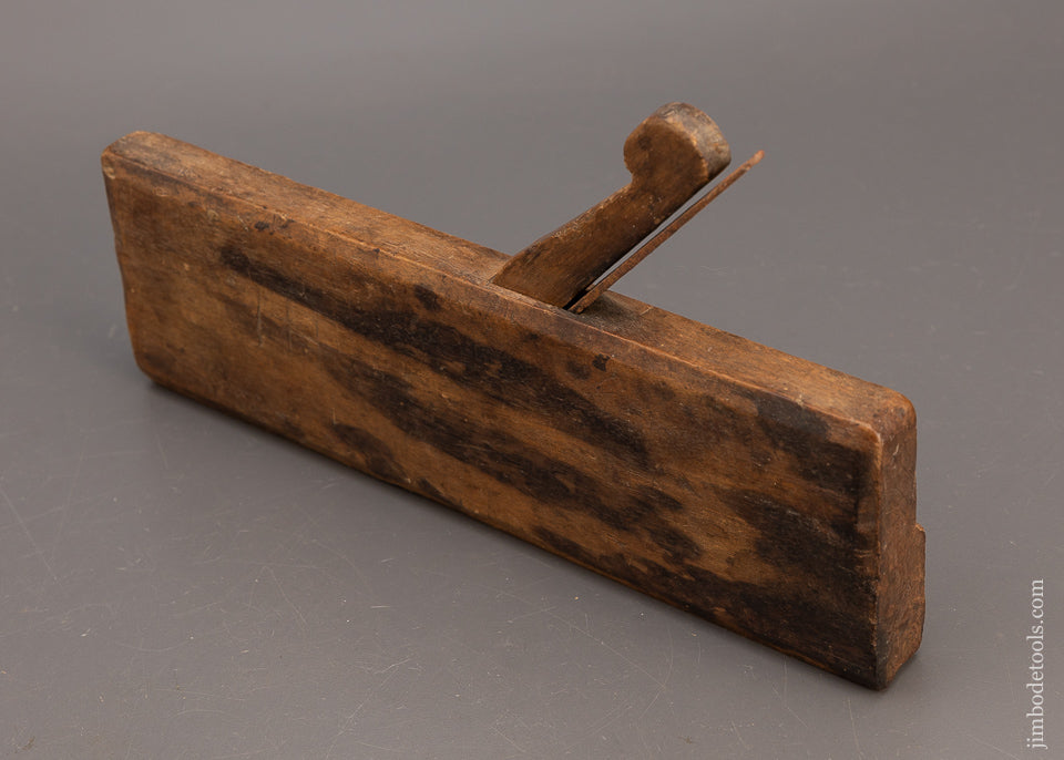 Rare O:SPICER 18th Century Yellow Birch Moulding Plane - EXCELSIOR 115100