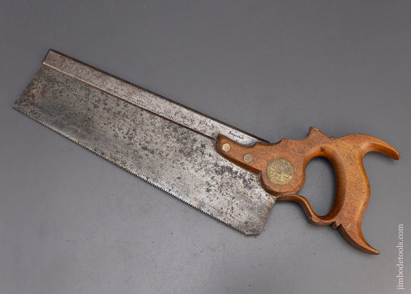 Spectacular Triple Cove Back Saw by MOULSON BROTHERS - EXCELSIOR 115295