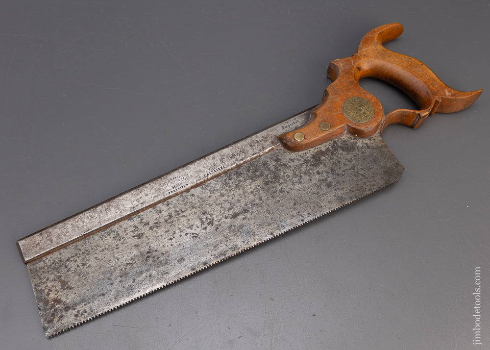 Spectacular Triple Cove Back Saw by MOULSON BROTHERS - EXCELSIOR 115295