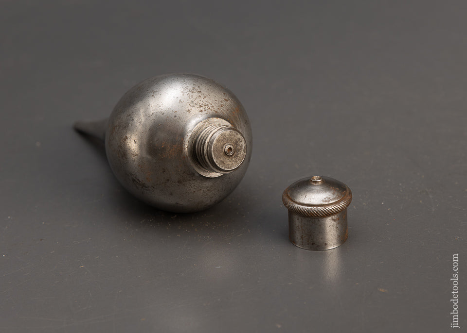Gorgeous 5 3/4 Inch Nickel Plated Plumb Bob 1 Pound 11 Ounce - EXCELSIOR 115624