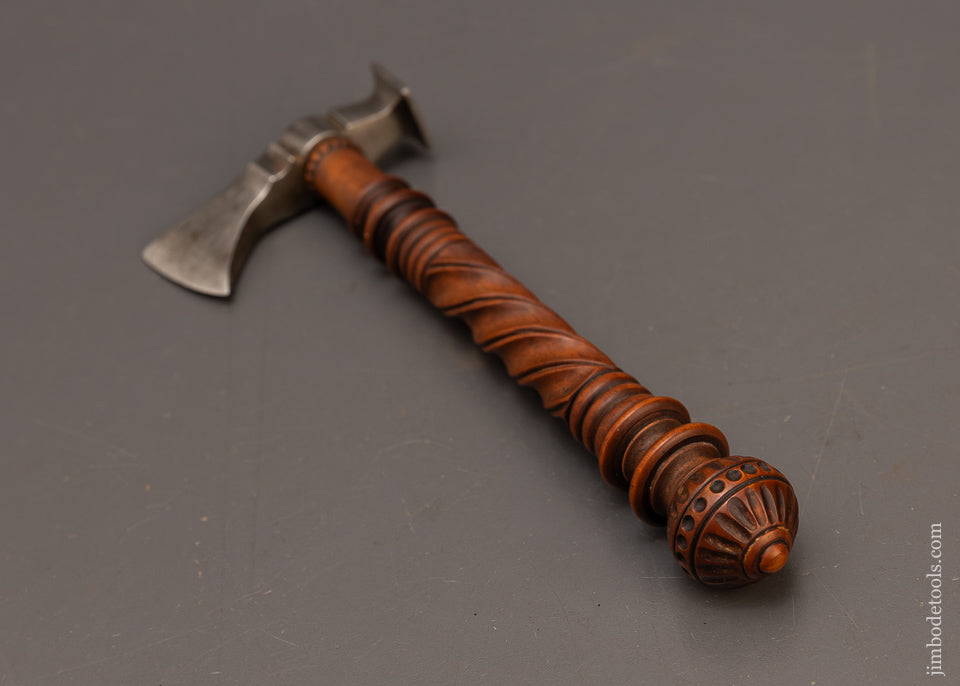 Stunning 18th Century Style Battle Axe with Carved Handle by DAVID BROOKSHAW - EXCELSIOR 116617 - AS OF JULY 7