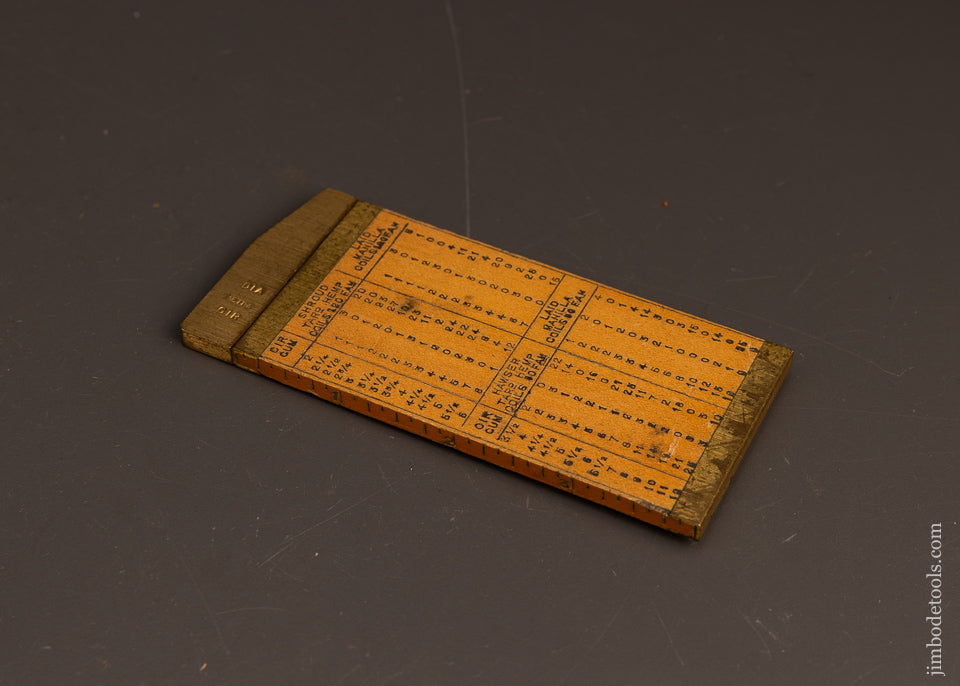 Premium-Mint-&-Unused-Wide-Body-Boxwood-Caliper-Rule-by-SMALLWOOD-EXCELSIOR-117532