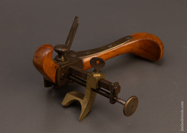 Fabulous-Boxwood-Coach-Maker’s-Plow-Plane-EXCELSIOR-117625