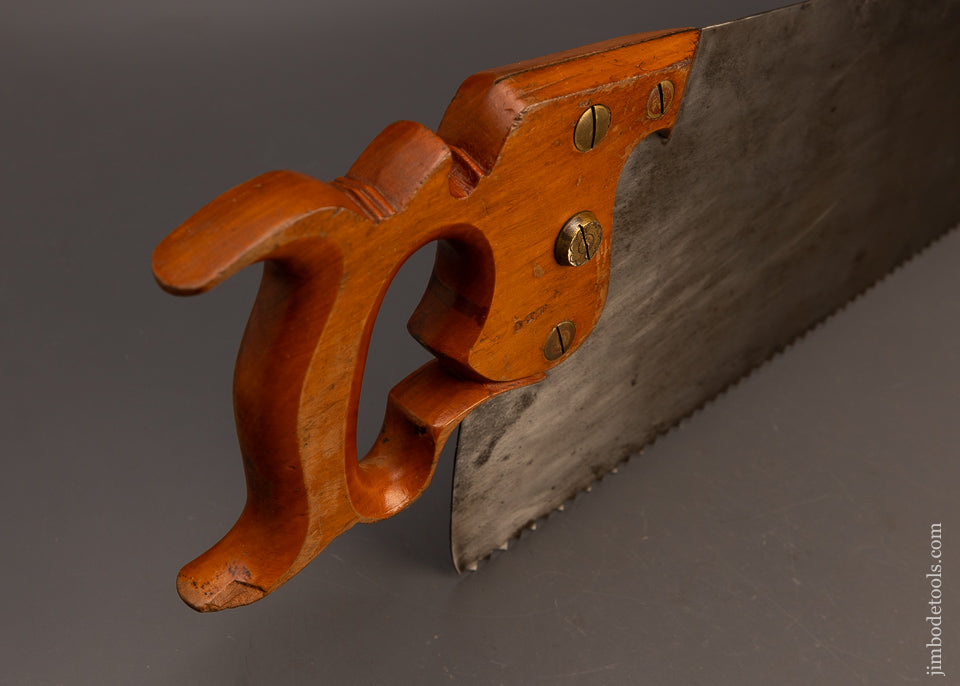 Rare-&-Extra-Fine-WHEELER-MADDEN-&-CLEMSON-STAR-Saw-EXCELSIOR 118293