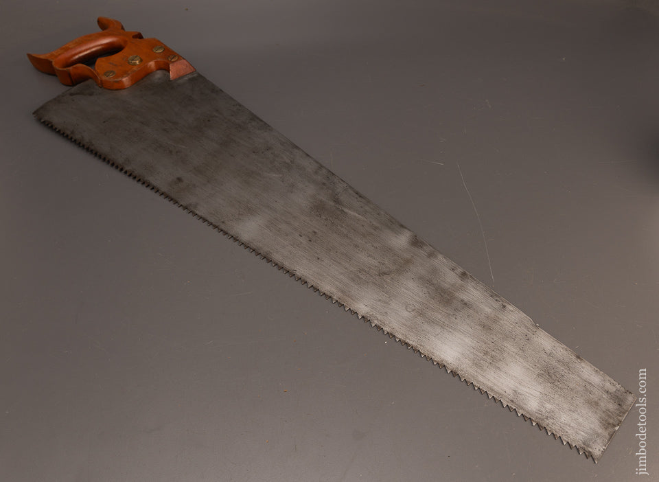 Rare-&-Extra-Fine-WHEELER-MADDEN-&-CLEMSON-STAR-Saw-EXCELSIOR 118293