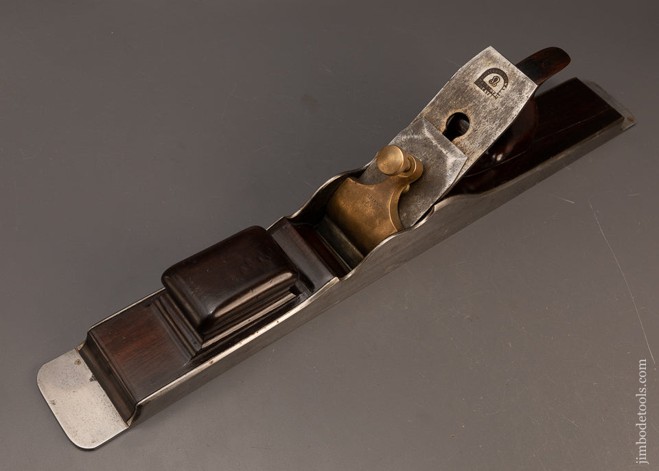 Spectacular-24-1/2-Inch-SPIERS-No.-2-Dovetailed-Rosewood-Infill-Jointer-Plane-EXCELSIOR-118970