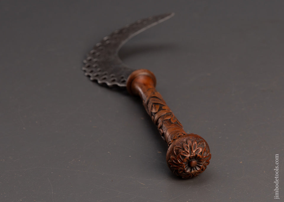 Astonishing-18th-Century-Curved-Knife-EXCELSIOR-119192C