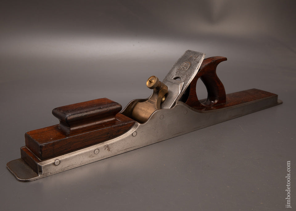 Very-Rare-24-1/2-Inch-MATHIESON-No.-846-Dovetailed-Rosewood-Infill-Jointer-Plane-EXCELSIOR-119515-AS-OF-FEB-11